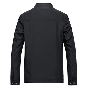 Herren | Dünne Jacke - Stylische Baumwoll-Polyester-Oberbekleidung