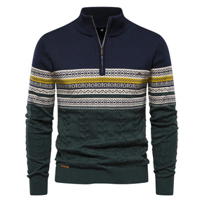 Mats Viertel-Reißverschluss Pullover