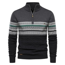 Rudy | Premium Retro-Musterpullover