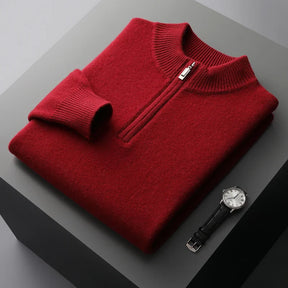 Castello | Halb-Reißverschluss Pullover