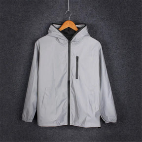 Herren Reflektierende Jacke Warm und Stilvoll