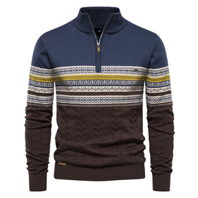 Mats Viertel-Reißverschluss Pullover