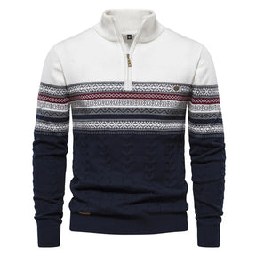 Mats Viertel-Reißverschluss Pullover