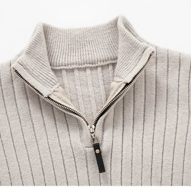 ByCastello | Halb-Zip Pullover