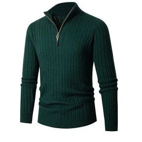ByCastello | Halb-Zip Pullover