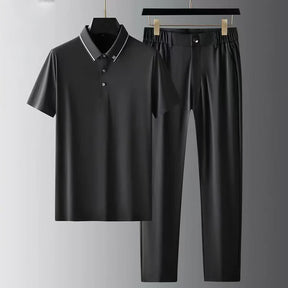 Sam Herren Anzug | Ultra-Dünne Ice Seide, Business Casual