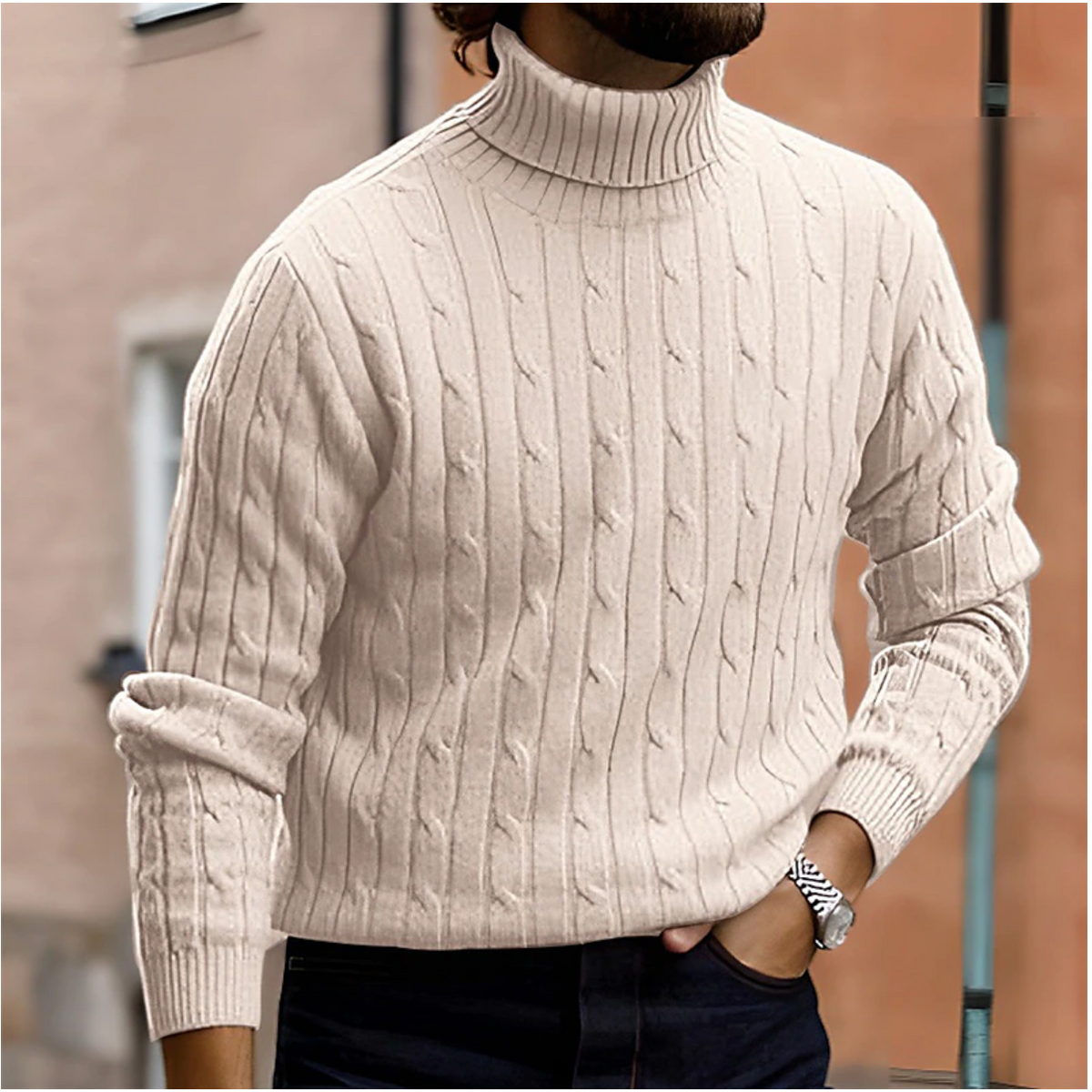 Luca | Stilvoller Herrenpullover