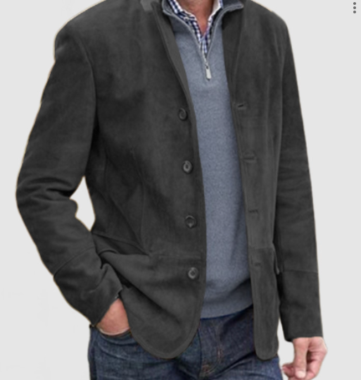 Herren Wildleder Blazer Jacke | Stilvoll & Vielseitig