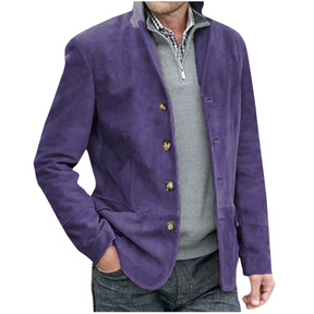 Herren Wildleder Blazer Jacke | Stilvoll & Vielseitig