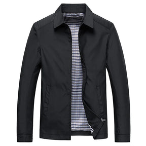 Herren | Dünne Jacke - Stylische Baumwoll-Polyester-Oberbekleidung