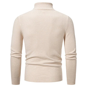 ByCastello | Kabelstrick Halb-Zip Pullover