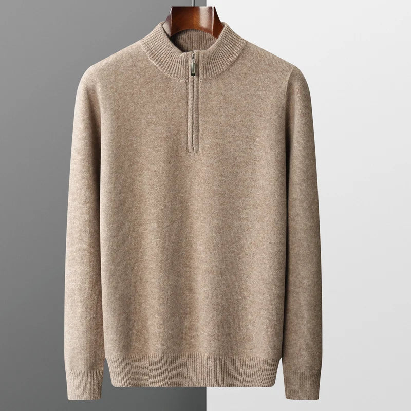 Castello | Halb-Reißverschluss Pullover