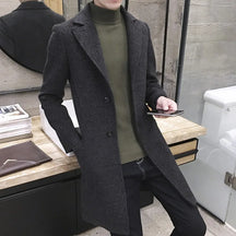 Sven Herren Trenchcoat | Hochwertige Wollmischung, Lässig, Plusgröße bis 2XL