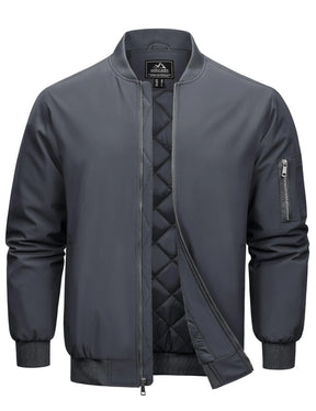 Herren Bomberjacke | Gepolstert, Wasserfest, Casual