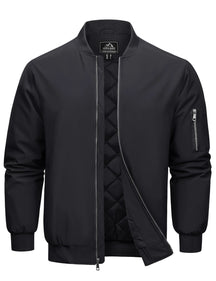 Herren Bomberjacke | Gepolstert, Wasserfest, Casual