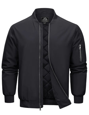 Herren Bomberjacke | Gepolstert, Wasserfest, Casual