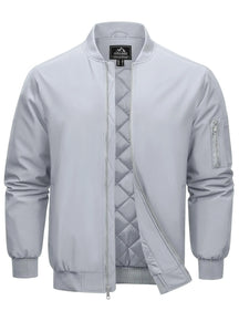 Herren Bomberjacke | Gepolstert, Wasserfest, Casual
