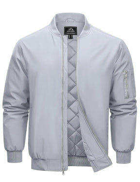 Herren Bomberjacke | Gepolstert, Wasserfest, Casual