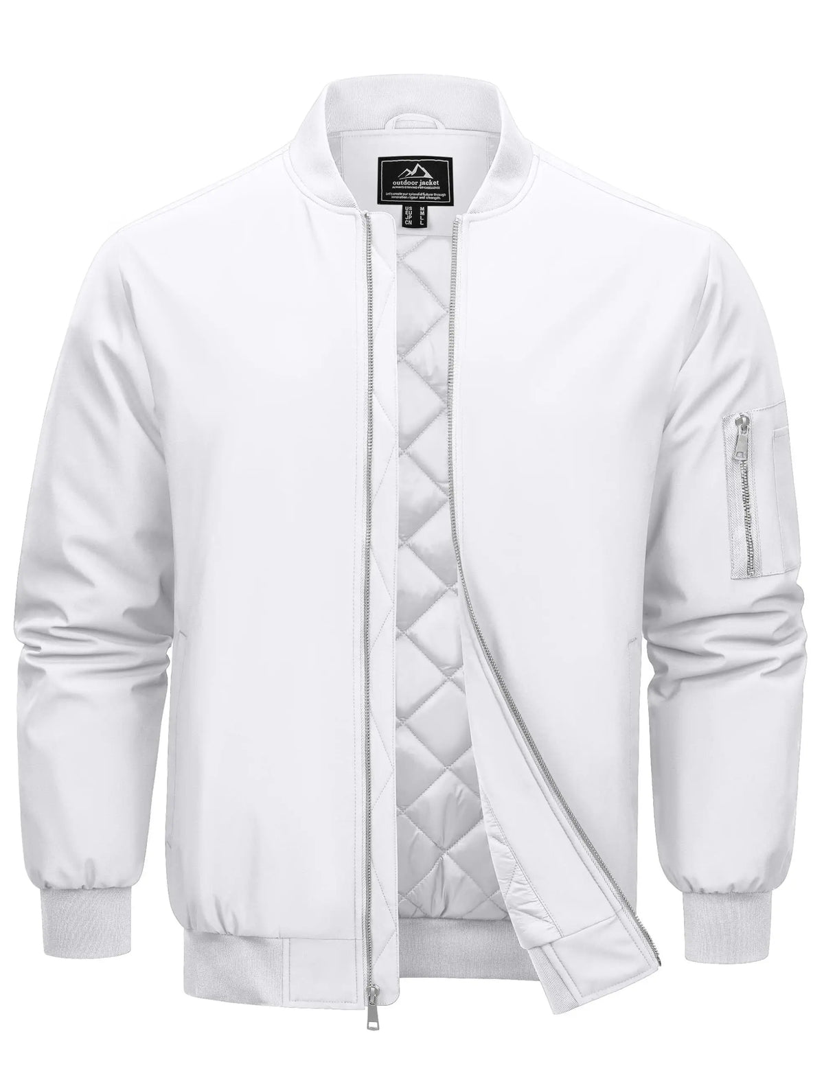 Herren Bomberjacke | Gepolstert, Wasserfest, Casual