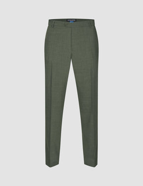 Tech Wool Suit Pants Regular Green Night