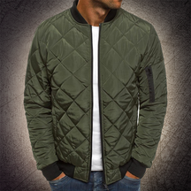 Herren Stepp-Nylon Bomberjacke
