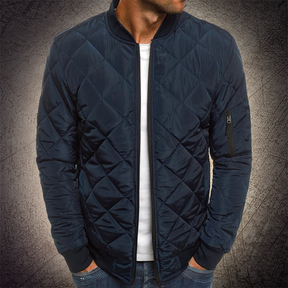 Herren Stepp-Nylon Bomberjacke