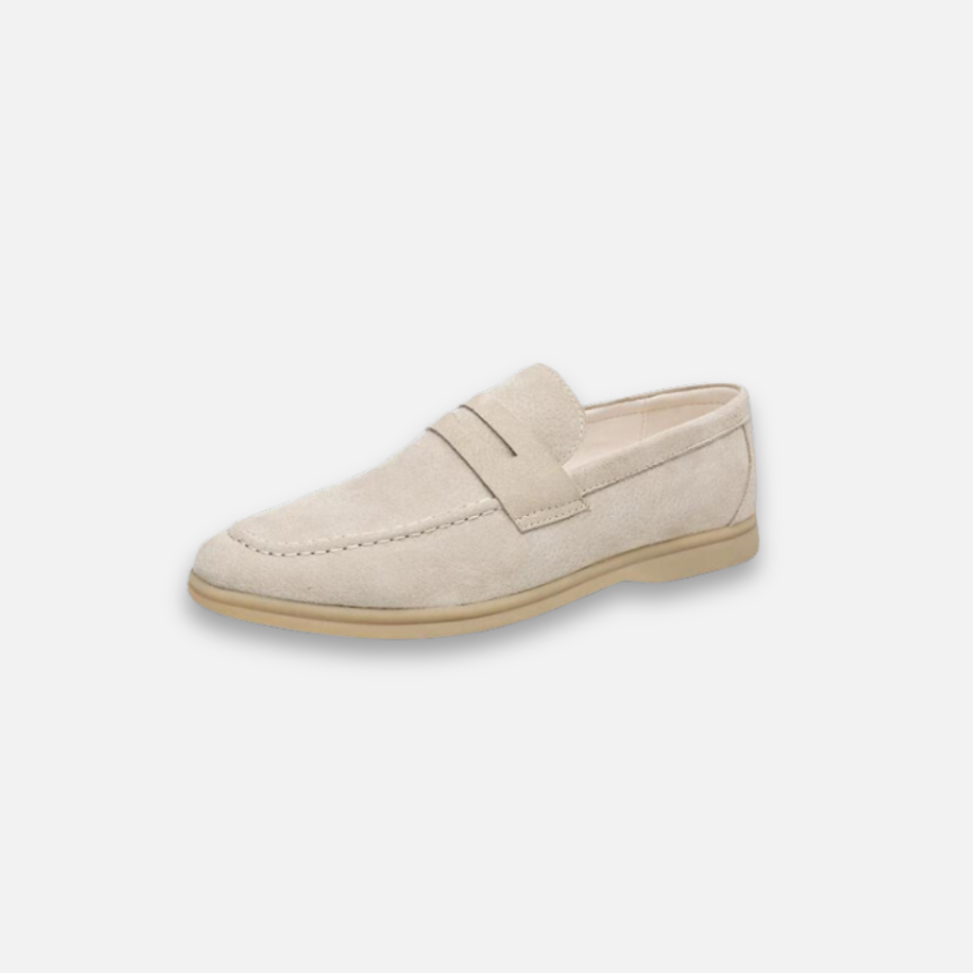 Monaco | Vintage Slipper aus Wildleder