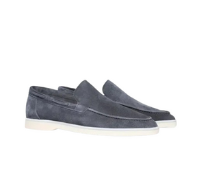 Graue loafers herren