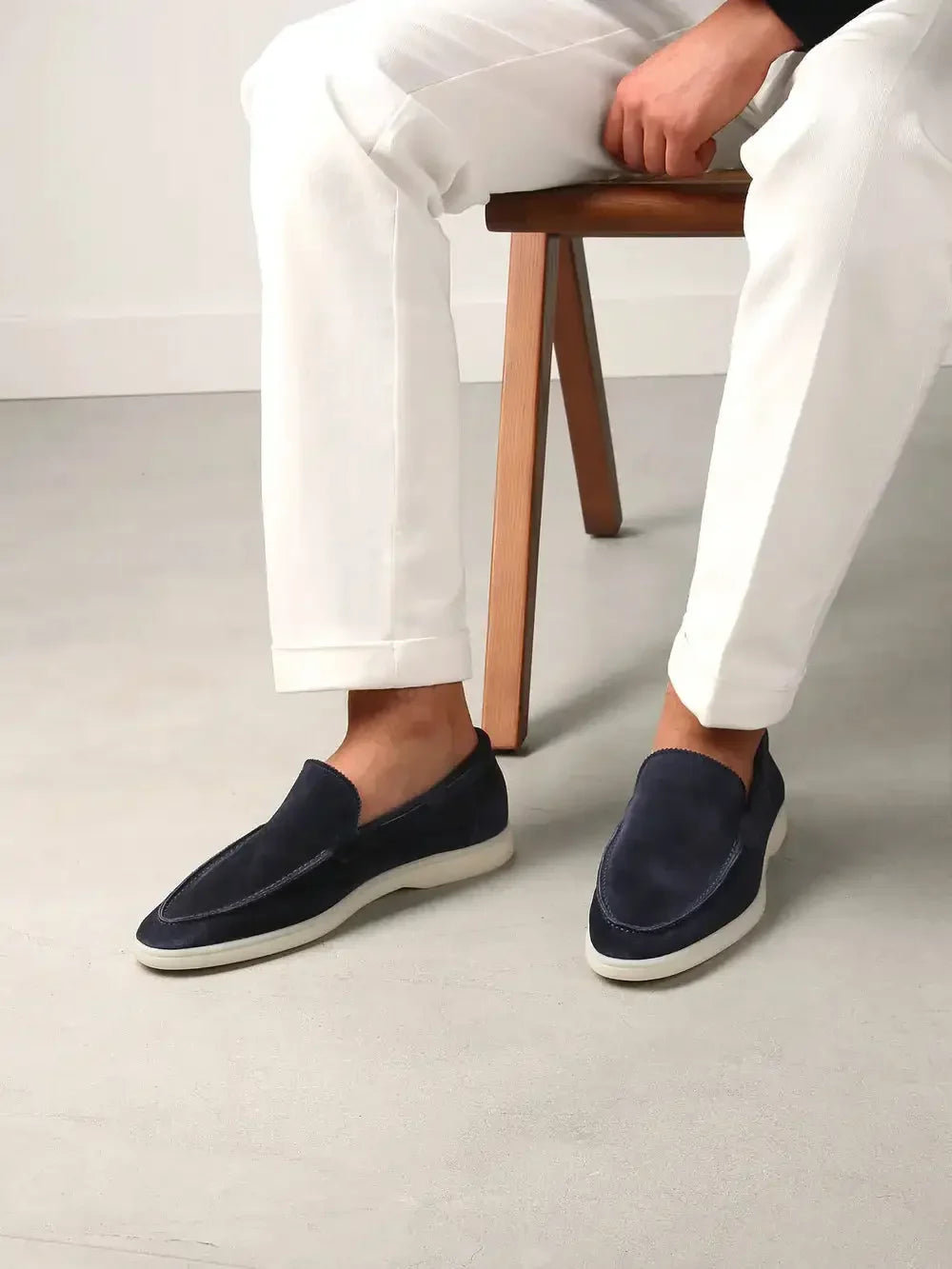 Braune loafers herren