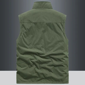 Velo Herren Weste | Verdicktes Fleece, Schnelltrocknend