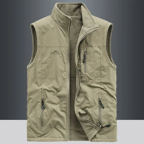 Velo Herren Weste | Verdicktes Fleece, Schnelltrocknend