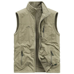 Velo Herren Weste | Verdicktes Fleece, Schnelltrocknend