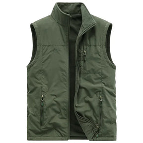 Velo Herren Weste | Verdicktes Fleece, Schnelltrocknend