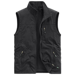 Velo Herren Weste | Verdicktes Fleece, Schnelltrocknend