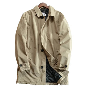 Wald Herren Winterjacke | Wasserdicht, Winddicht, Langer Mantel