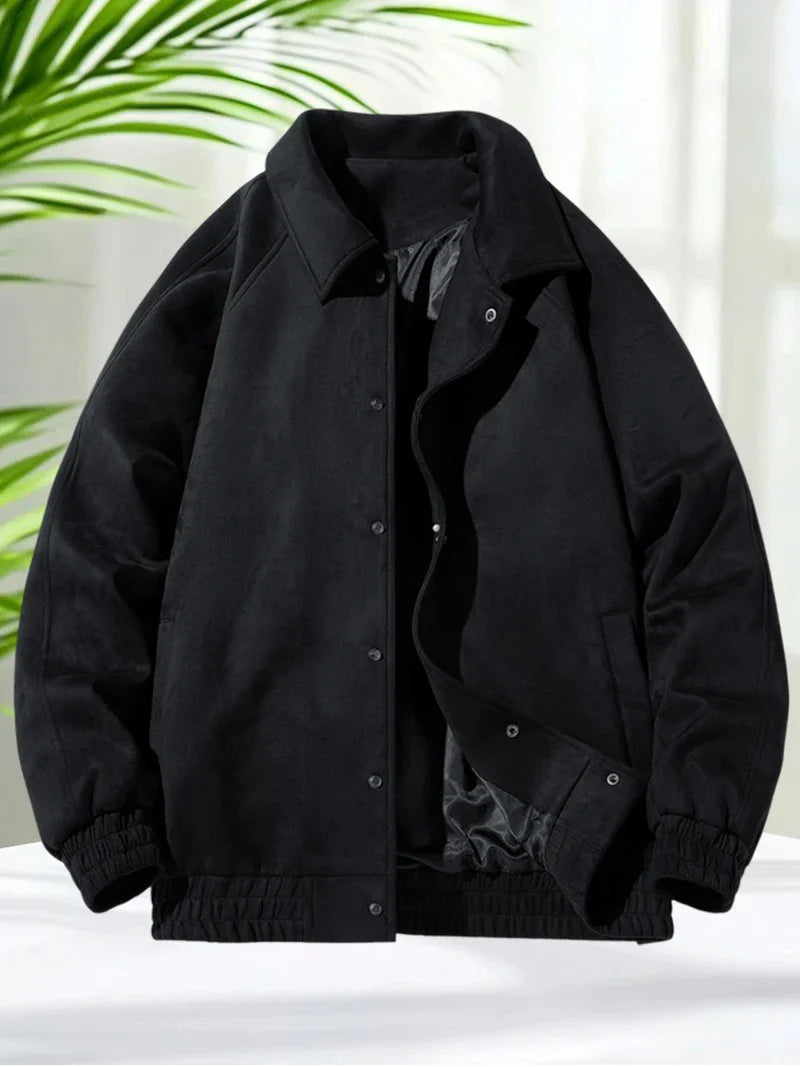Wila Herren Wildlederjacke | Casual Streetwear, Plus Size