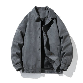 Wila Herren Wildlederjacke | Casual Streetwear, Plus Size