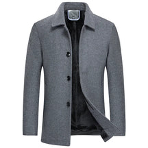 Wolfer Männer Wolljacke | 100% Wolle mit Fleece-Liner, Elegant