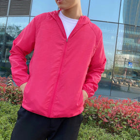 Herren Leichte Windjacke für Outdoor-Aktivitäten