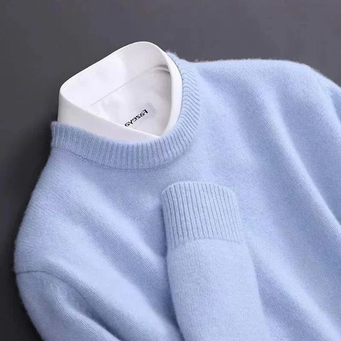 Heidi-Mode - Stilvolle Loose-Fit Pullover für Herren