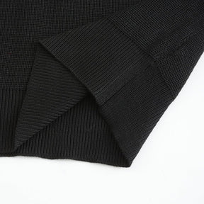 Cesare | Pullover mit halbem Reißverschluss