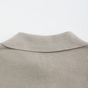 Cesare | Pullover mit halbem Reißverschluss