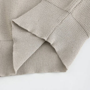 Cesare | Pullover mit halbem Reißverschluss