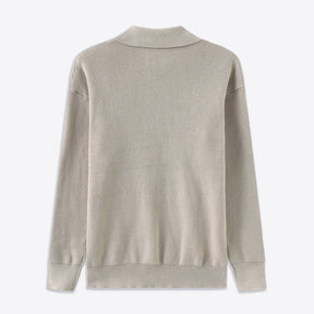 Cesare | Pullover mit halbem Reißverschluss