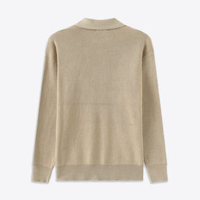 Cesare | Pullover mit halbem Reißverschluss