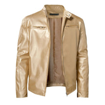 Herren Lederjacke Stilvoll Bequem Warm