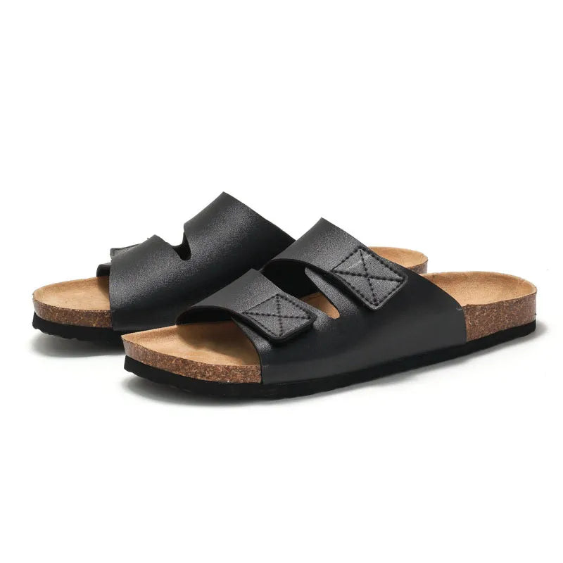 Bequeme Velcro Hausschuhe für Herren