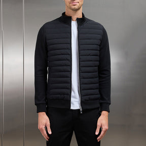 Leichte Sommerjacke für Herren mit Steppdesign