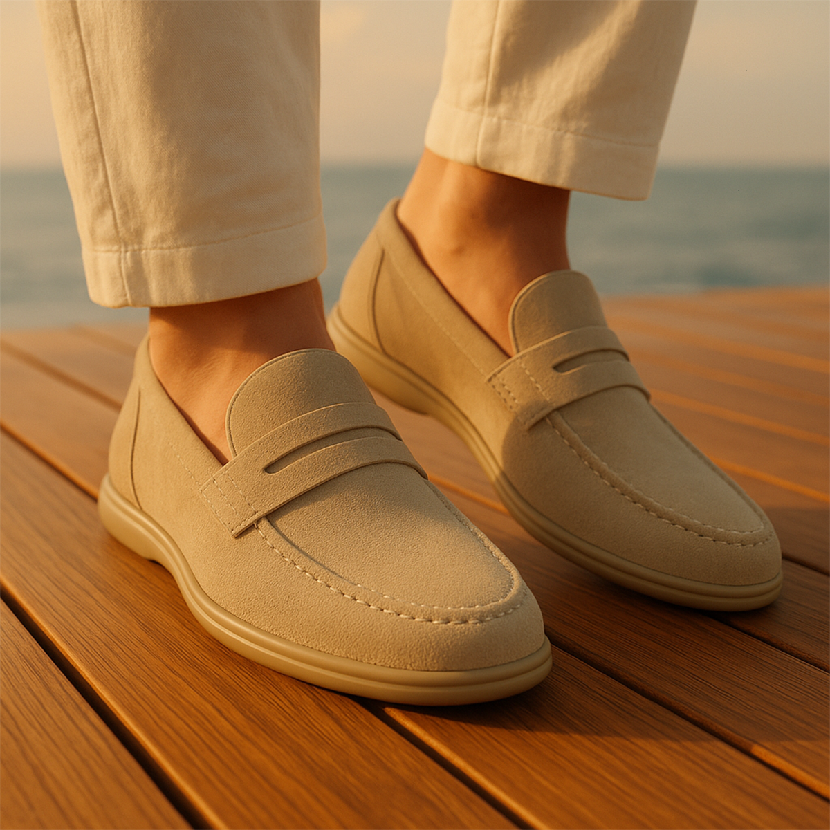Herren Loafers aus Wildleder