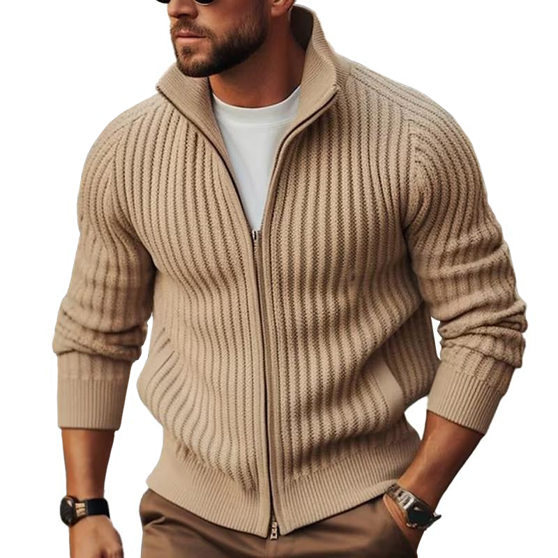 William | Klassischer Wollcardigan